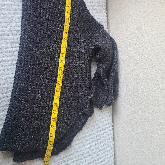 Free People Dark Gray Turtle Neck Sweater Women's Size XS - Picture 3 of 7